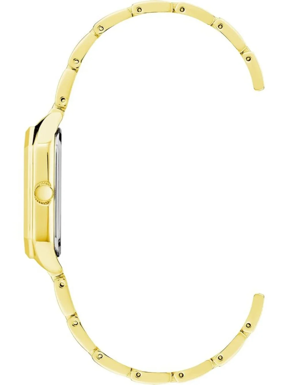 Anne Klein Women's Gold Blush Pink Analog Roman Numeral Octagonal Bracelet Watch